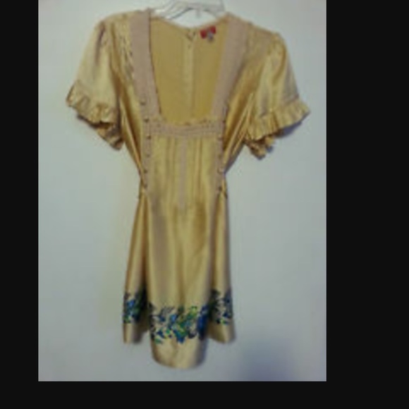 Free People Silk blouse size 6 - Picture 2 of 4